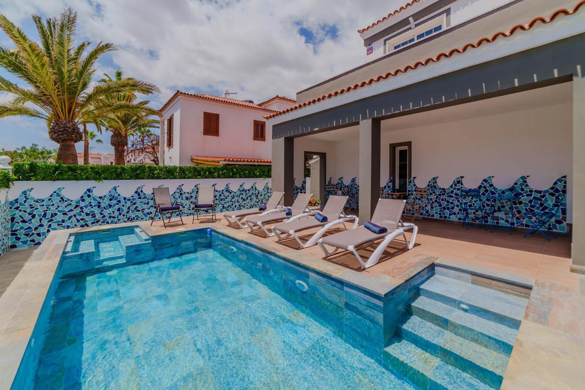 Villa De Marcos Alojamiento De Lujo Con Piscina Privada Arona  Ngoại thất bức ảnh