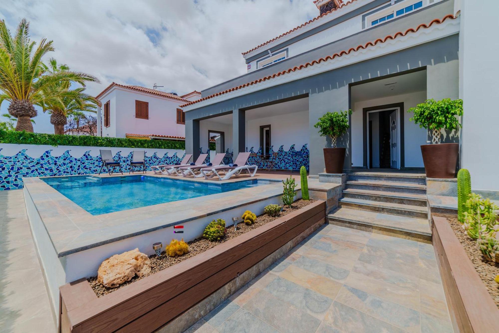 Villa De Marcos Alojamiento De Lujo Con Piscina Privada Arona  Ngoại thất bức ảnh