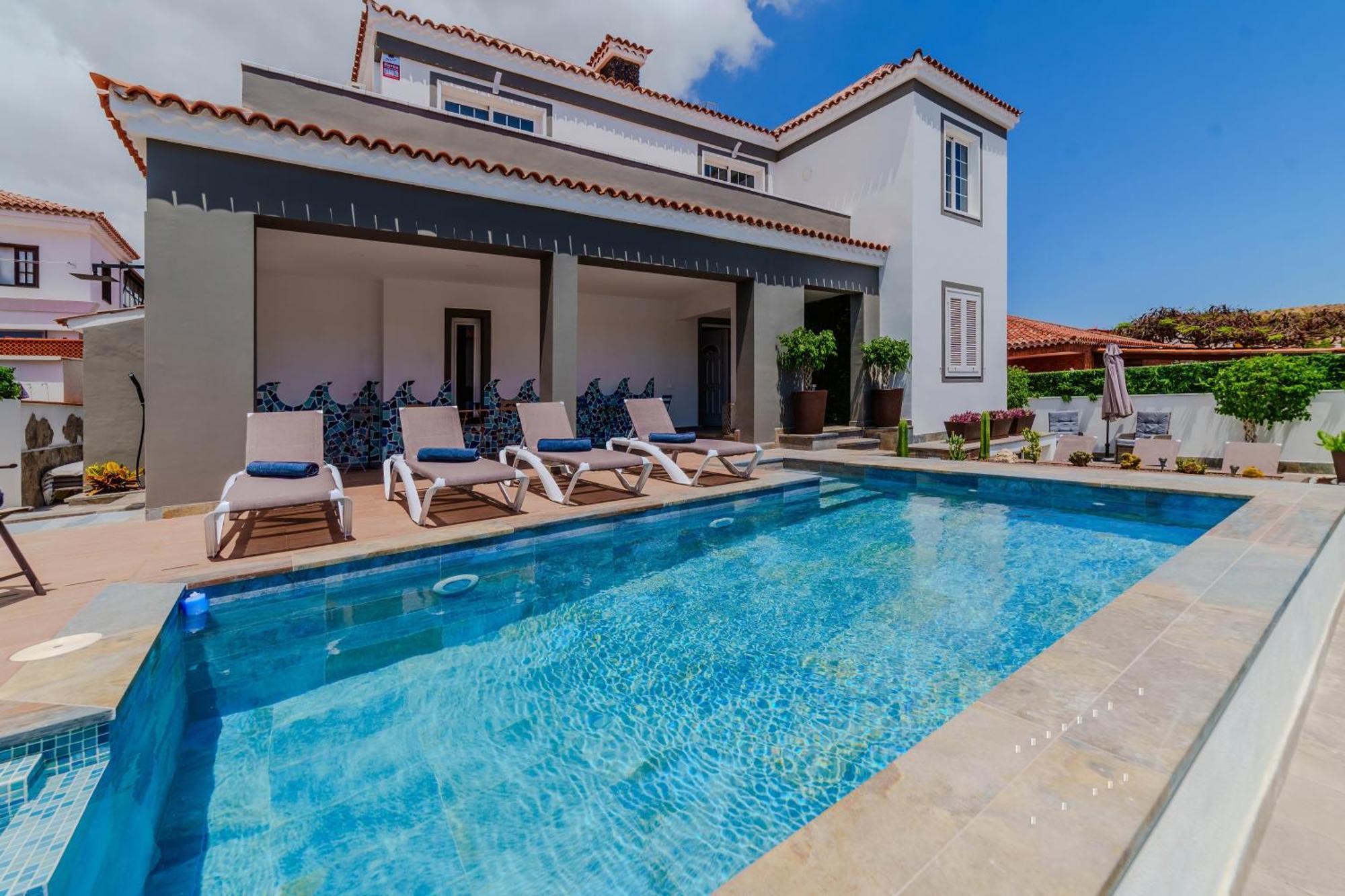 Villa De Marcos Alojamiento De Lujo Con Piscina Privada Arona  Ngoại thất bức ảnh